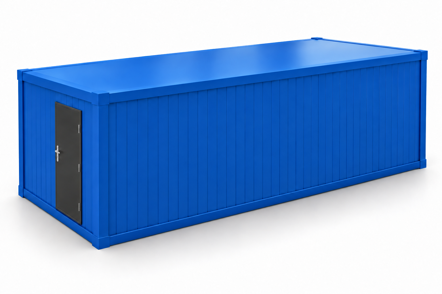 Бытовка из сэндвич панелей 3х6 — внешний вид